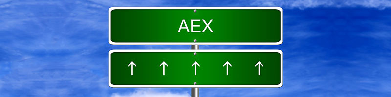 Der niederländische AEX Index